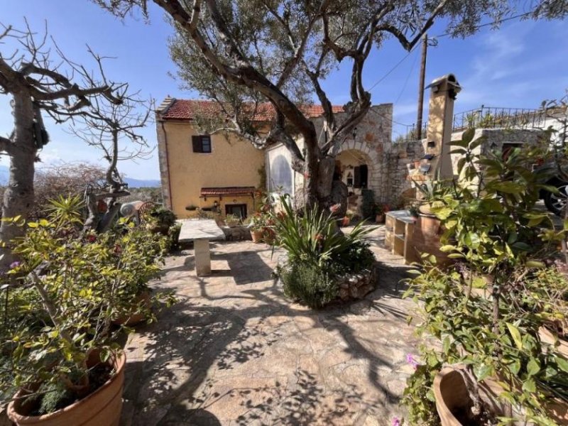 Paleloni MIT VIDEO: Kreta, Paleloni – Traditionelles kretisches Haus mit ikonischen Steinbögen Haus kaufen